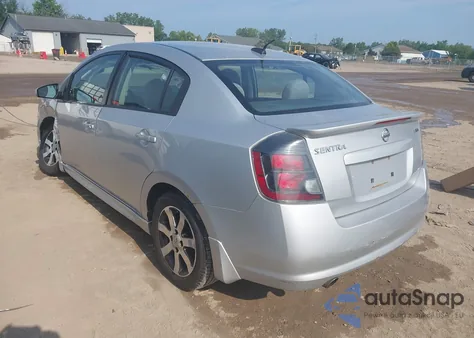2012 Nissan Sentra 2.0 Sr from USA, damaged, VIN 3N1AB6AP3CL705902